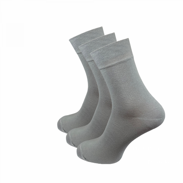 Jarun Socken kaufen Mainz Online Shop Lange Socken hellgrau 3er Pack