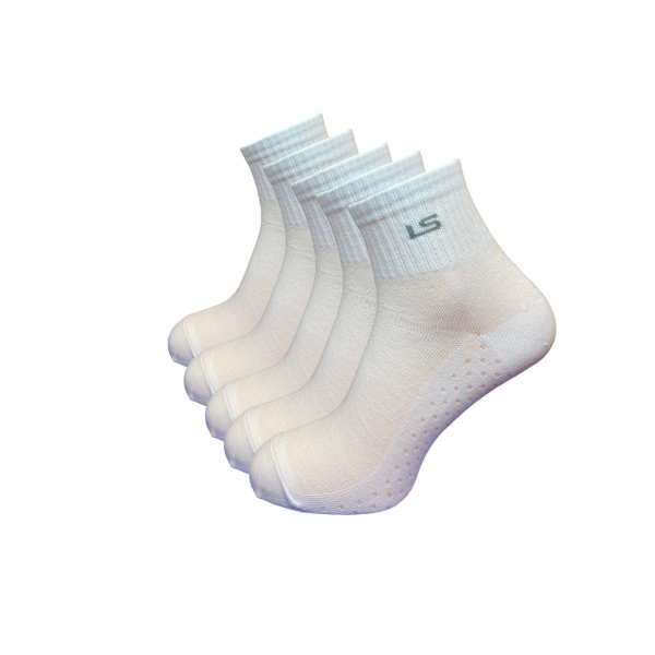 Jarun Socken kaufen Mainz Online Shop Quarter Socken atmungsaktiv weiß 4er Pack